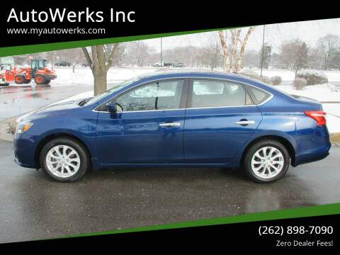 2019 Nissan Sentra for sale at AutoWerks Inc in Sturtevant WI