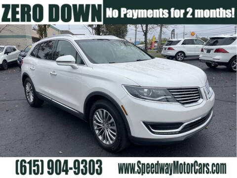 2018 Lincoln MKX for sale at Speedway Motors in Murfreesboro TN