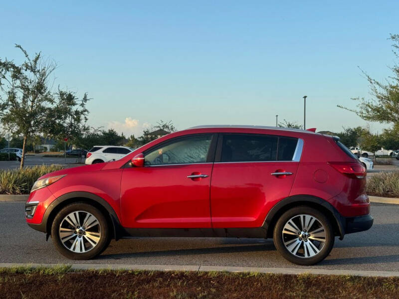 Used 2014 Kia Sportage EX with VIN KNDPC3AC7E7556658 for sale in Port Charlotte, FL