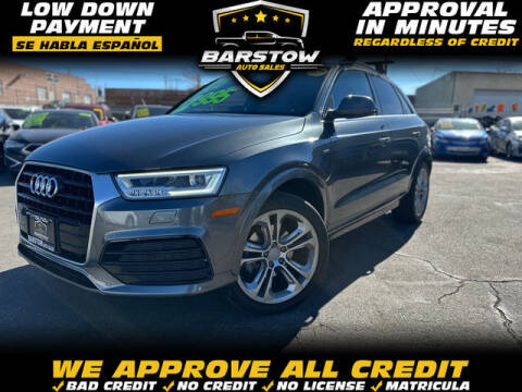 2018 Audi Q3 for sale at BARSTOW AUTO SALES in Barstow CA