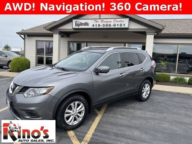 2015 Nissan Rogue for sale at Rino's Auto Sales in Celina OH