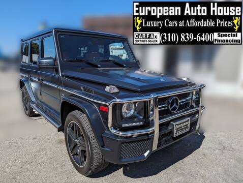 2017 Mercedes-Benz G-Class for sale at European Auto House in Los Angeles CA