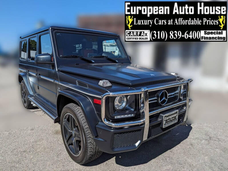 2017 Mercedes-Benz G-Class for sale at European Auto House in Los Angeles CA