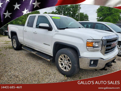 2015 GMC Sierra 1500 for sale at Gallo's Auto Sales in North Bloomfield OH