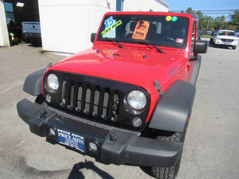 2015 Jeep Wrangler Willys Wheeler Edition