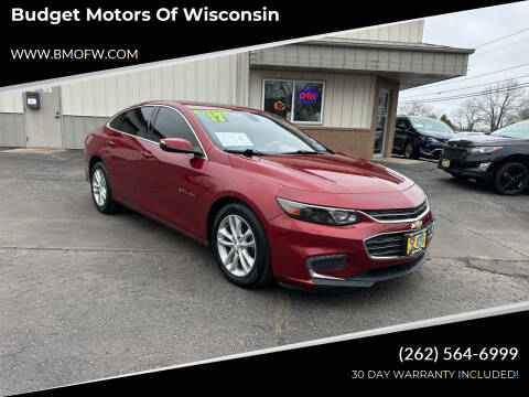 2017 Chevrolet Malibu for sale at Budget Motors of Wisconsin in Racine WI