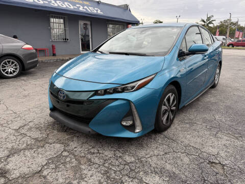 2017 Toyota Prius Prime for sale at America Auto Wholesale Inc in Miami FL