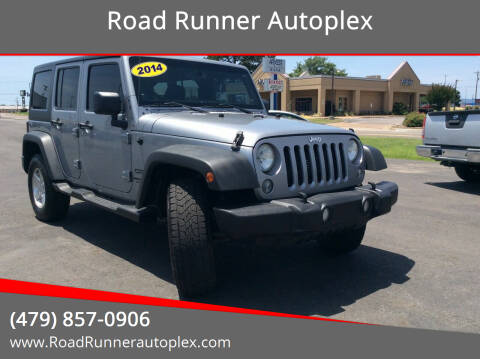2014 Jeep Wrangler Unlimited for sale at Road Runner Autoplex in Russellville AR