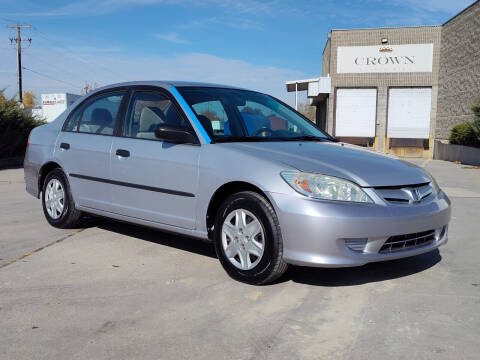 2005 Honda Civic for sale at AUTOMOTIVE SOLUTIONS in Salt Lake City UT