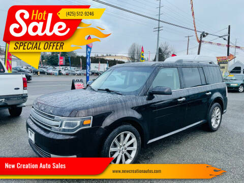 2014 Ford Flex for sale at New Creation Auto Sales in Everett WA