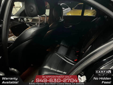 2015 Mercedes-Benz C-Class C 400 4MATIC