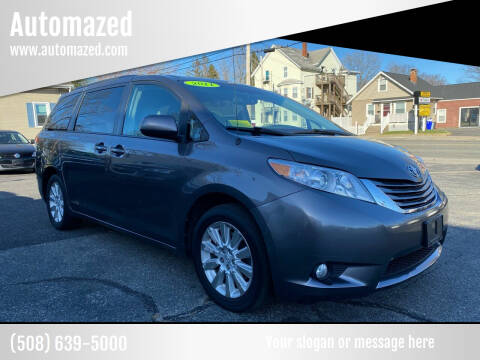 2011 Toyota Sienna for sale at Automazed in Attleboro MA