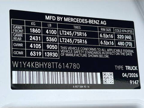 2026 Mercedes-Benz Sprinter 2500