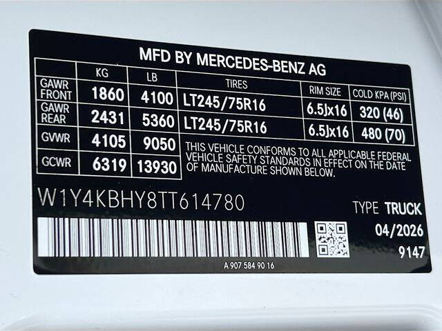 2026 Mercedes-Benz Sprinter 2500