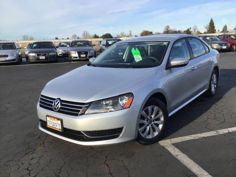 2012 Volkswagen Passat for sale at My Three Sons Auto Sales in Sacramento CA