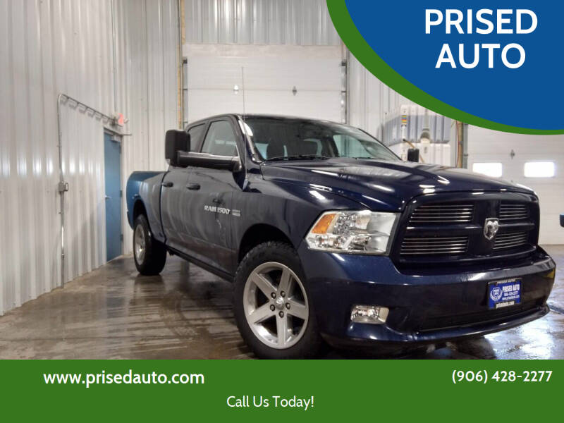 2012 RAM Ram Pickup 1500 for sale at PRISED AUTO in Gladstone MI