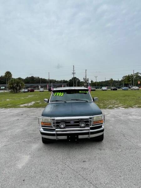 1995 Ford F-150 for sale at GOLDEN GATE AUTOMOTIVE,LLC in Zephyrhills FL