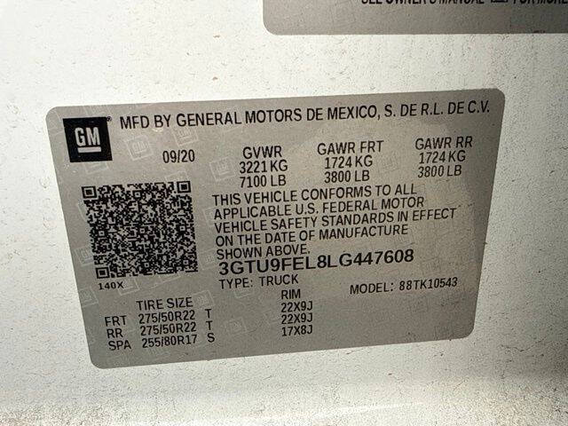 2020 GMC Sierra 1500