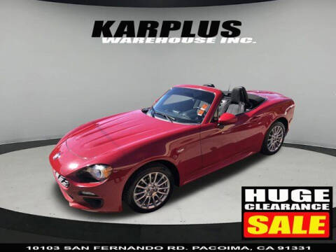 2017 FIAT 124 Spider for sale at Karplus Warehouse in Pacoima CA