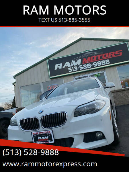 2013 BMW 5 Series for sale at RAM MOTORS in Cincinnati OH