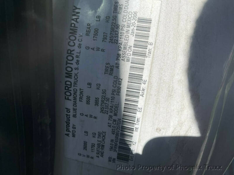 2006 Ford F-650 Super Duty