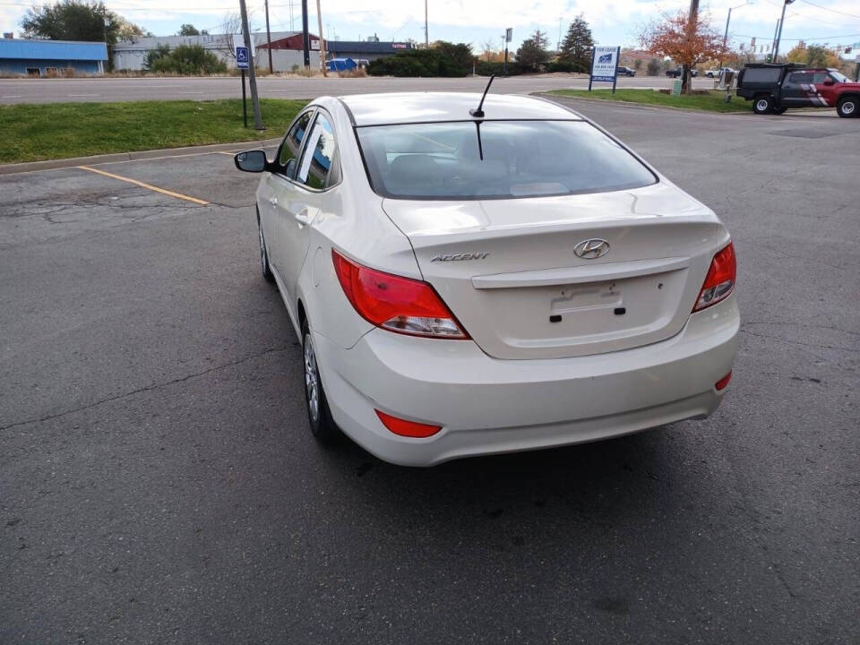 2015 Hyundai ACCENT for sale at Rideaway Auto Sales, LLC in Denver, CO