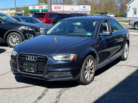 2016 Audi A4 for sale at Ludlow Auto Sales in Ludlow MA