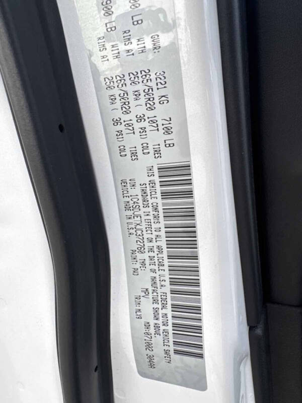 2018 Dodge Durango Citadel Anodized Platinum
