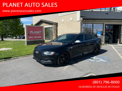 2013 Audi S4 for sale at PLANET AUTO SALES in Lindon UT