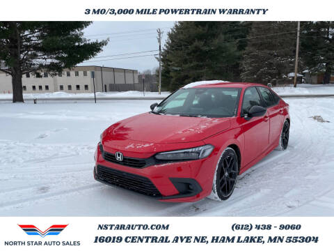 2022 Honda Civic for sale at Northstar Auto Sales LLC - Ham Lake in Ham Lake MN