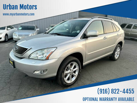 2008 Lexus RX 350 for sale at Urban Motors in Sacramento CA