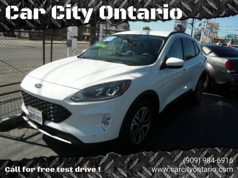2020 Ford Escape for sale at Car City Ontario in Ontario CA