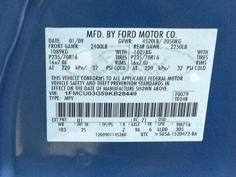 2009 Ford Escape XLT