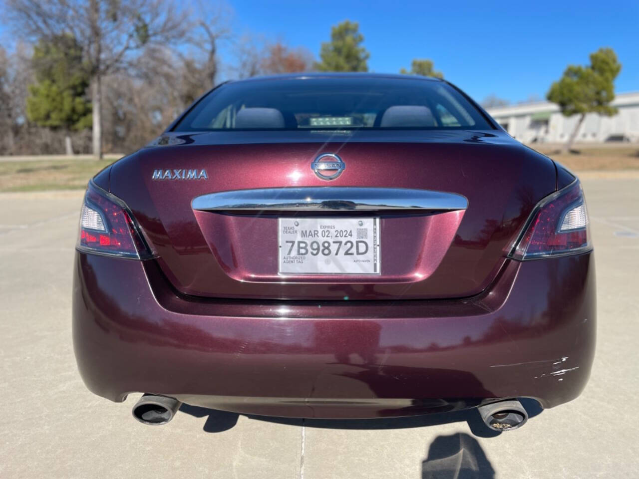 2014 Nissan Maxima for sale at Auto Haven in Irving, TX