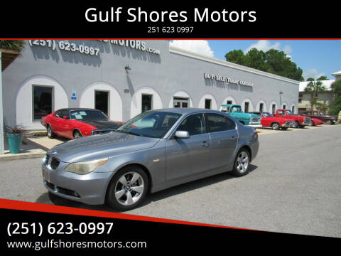 2007 BMW 5 Series for sale at Gulf Shores Motors in Gulf Shores AL
