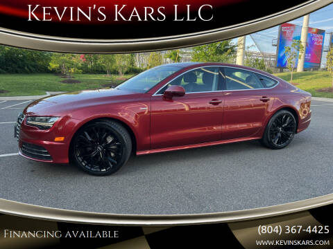 2017 Audi A7 for sale at Kevin's Kars LLC in Richmond VA