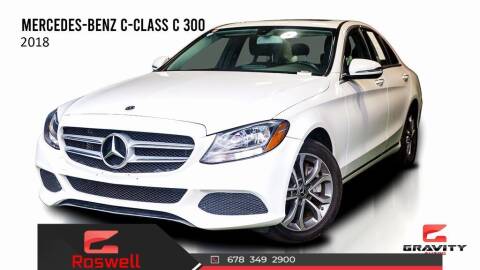 2018 Mercedes-Benz C-Class for sale at Gravity Autos Roswell in Roswell GA