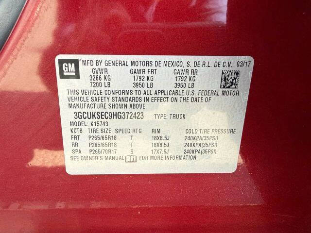 2017 Chevrolet Silverado 1500