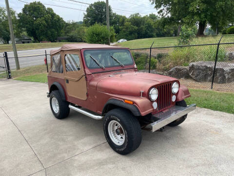 1986 Jeep CJ-7 for sale at HIGHWAY 12 MOTORSPORTS in Nashville TN