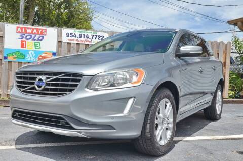 2016 Volvo XC60 for sale at ALWAYSSOLD123 INC in Fort Lauderdale FL
