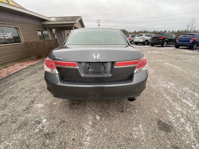 2011 Honda Accord for sale at Galvanek's in Cadillac, MI