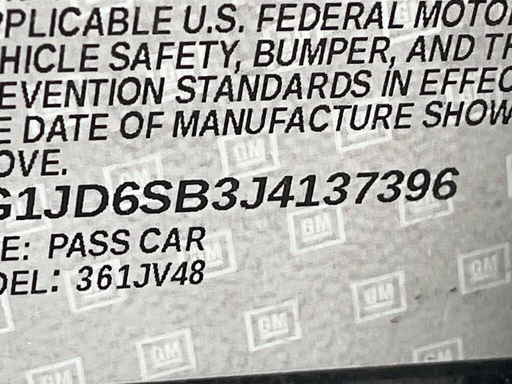 Black 2018 Chevrolet Sonic LT Auto LT Auto 4dr Hatchback 31