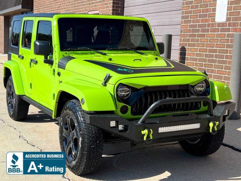 2013 Jeep Wrangler Unlimited for sale at Effect Auto in Omaha NE