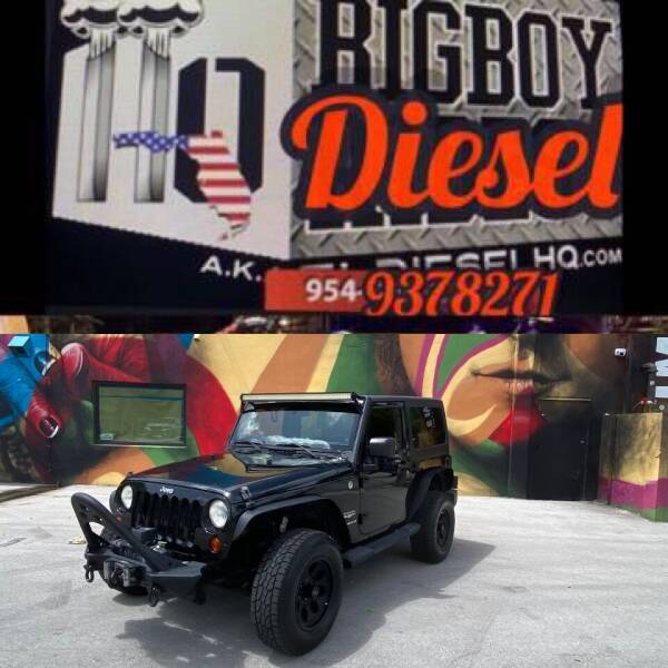 2012 Jeep Wrangler for sale at BIG BOY DIESELS in Fort Lauderdale FL