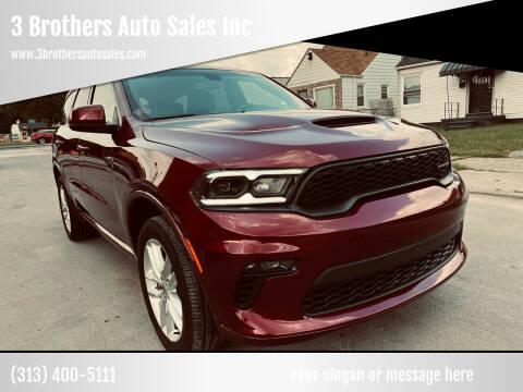 2022 Dodge Durango for sale at 3 Brothers Auto Sales Inc in Detroit MI