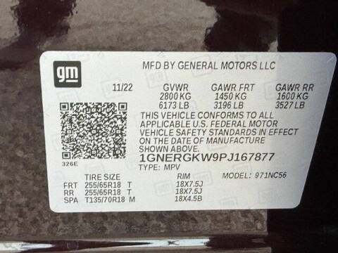 2023 Chevrolet Traverse LT Cloth