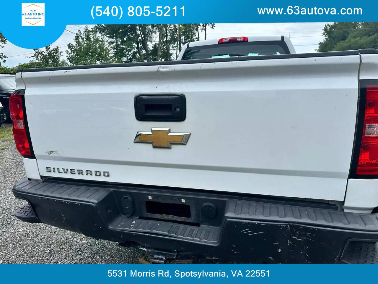 2017 Chevrolet Silverado 1500 for sale at 63 Auto Inc in Spotsylvania, VA