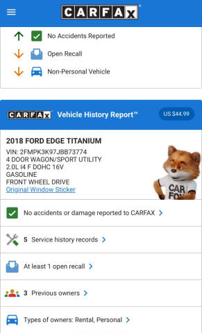 2018 Ford Edge Titanium