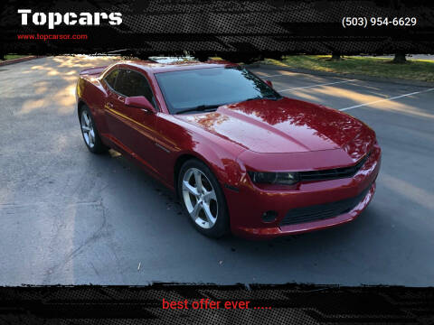 2015 Chevrolet Camaro for sale at Topcars in Wilsonville OR