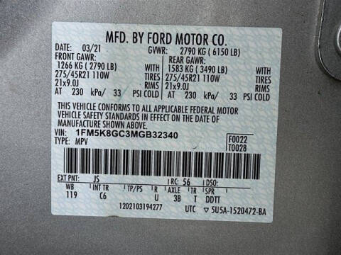 2021 Ford Explorer ST